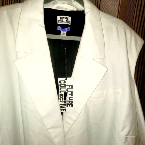 Oversized blazer with cutouts nwt 4x Kahlana Barfield Brown x Target - Picture 12 of 15